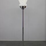 1970s Glass Floor Lamp , Italy