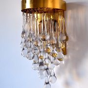 Applique gouttes de verre de Paolo Venini 1960