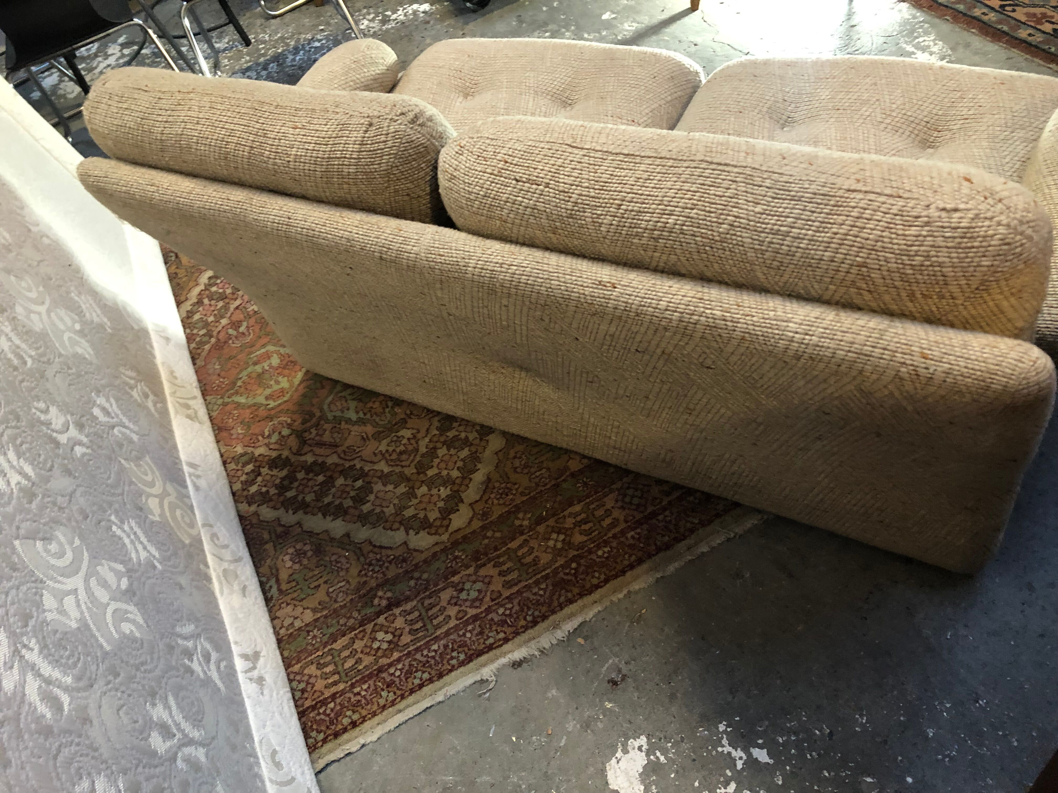 sofa 2 places fabrics steiner 1970