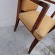 Pair of armchairs bridge era art deco walnut