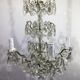 4 light crystal chandelier