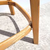 Baumann style vintage wooden high chair