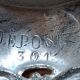 TABLE JARDINIERE XIX cast iron Louis XV Rococo style with tin container