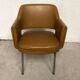 Armchair imitation leather Marc and Pierre Simon for Airborne 60s
