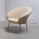 Rare pair of 'F570' armchairs by Pierre Paulin for Artifort, 1963