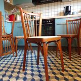 Set of 5 Baumann 53 bistro chairs