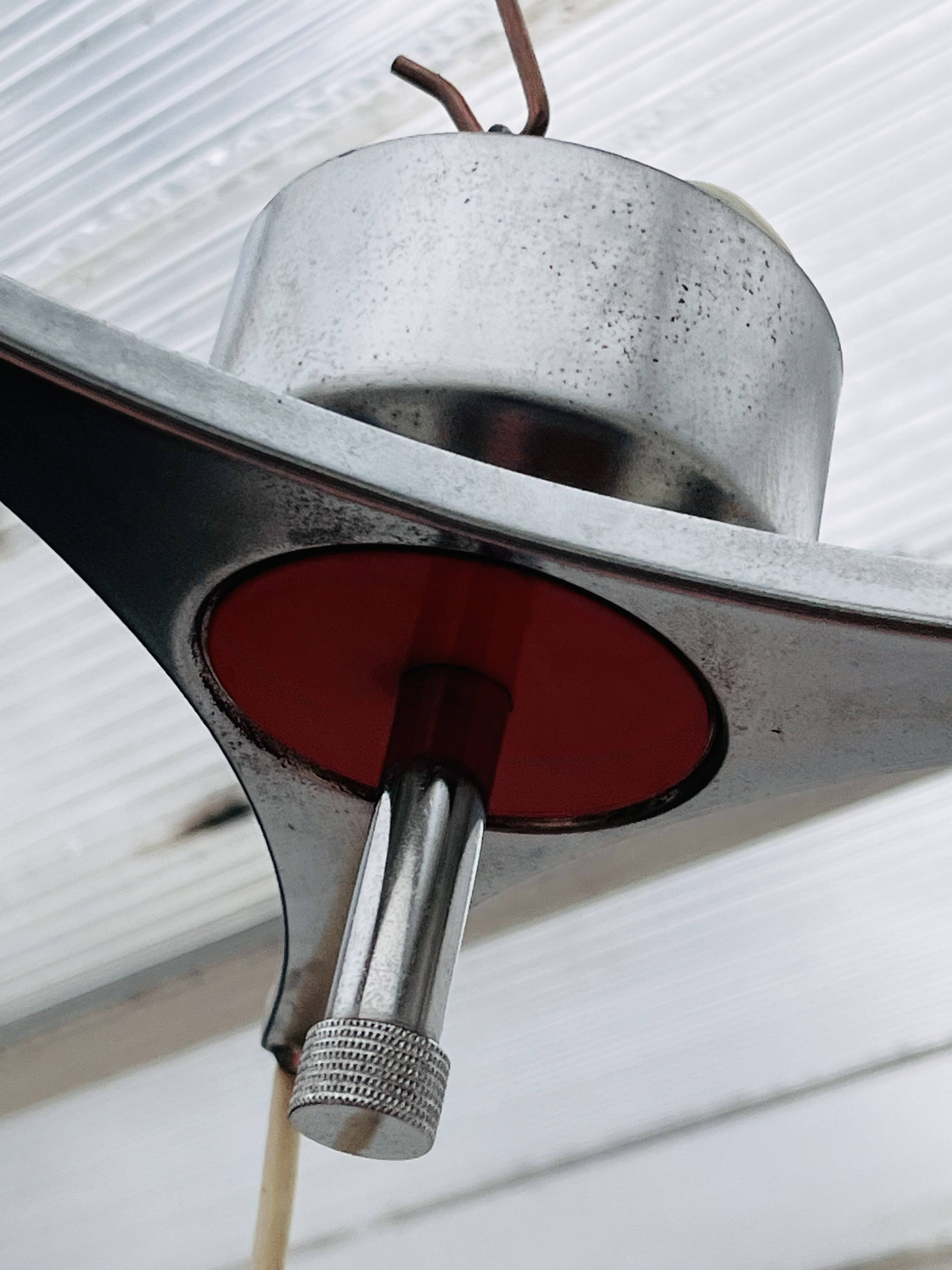 Suspension Space-âge orange