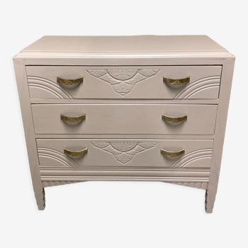 Vintage art deco chest of drawers