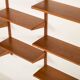 Preben Sorensen, PS System shelving unit on wooden brackets, 1960s