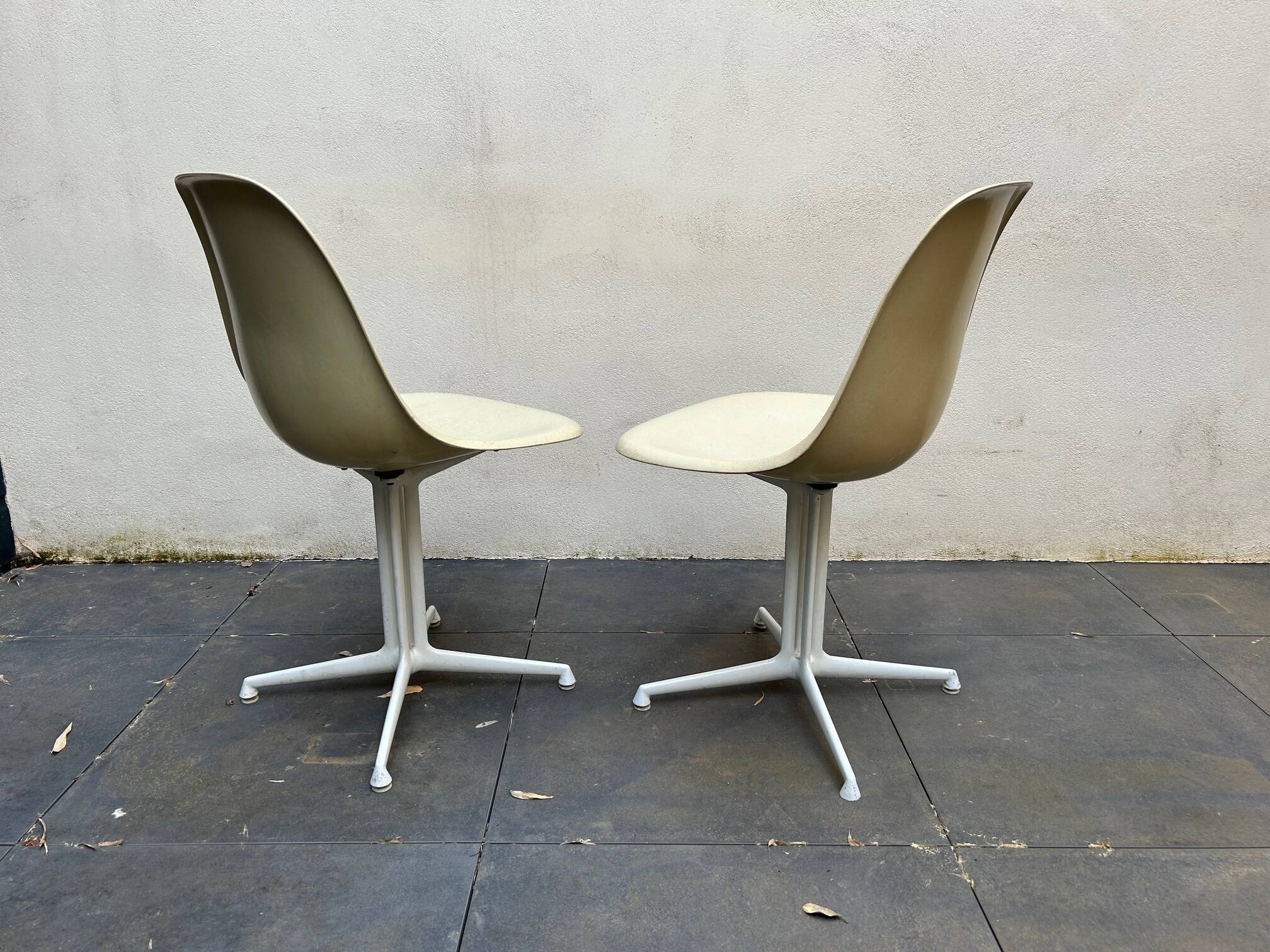 pair of La Fonda Herman Miller chairs