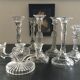 Bougeoir en verre