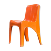 Gilac orange design chair