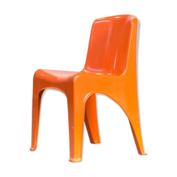 Gilac orange design chair
