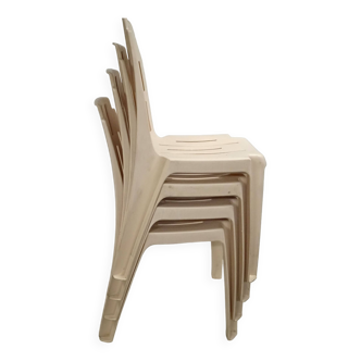 4 “Samba” chairs designed by Pierre Paulin for Stamp, Henry Massonnet
