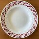 6 large antique deep plates in Saint-Amand earthenware (Nord)