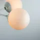 Vintage White 1970s Sputnik Chandelier – Mid-Century Modern Ceiling Light