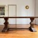 Table monastère en bois ancien - Spirito 200 par 100 cm