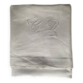 Old embroidered sheet