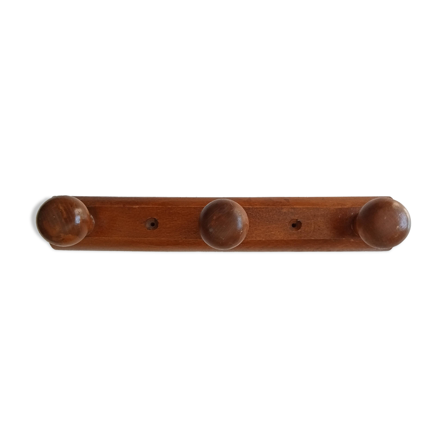 Vintage wall coat rack from the 70s