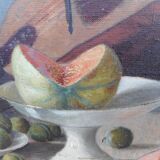 Oil on canvas, still life