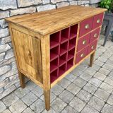 Old furniture by trade, 6 drawers and 12 bottle lockers