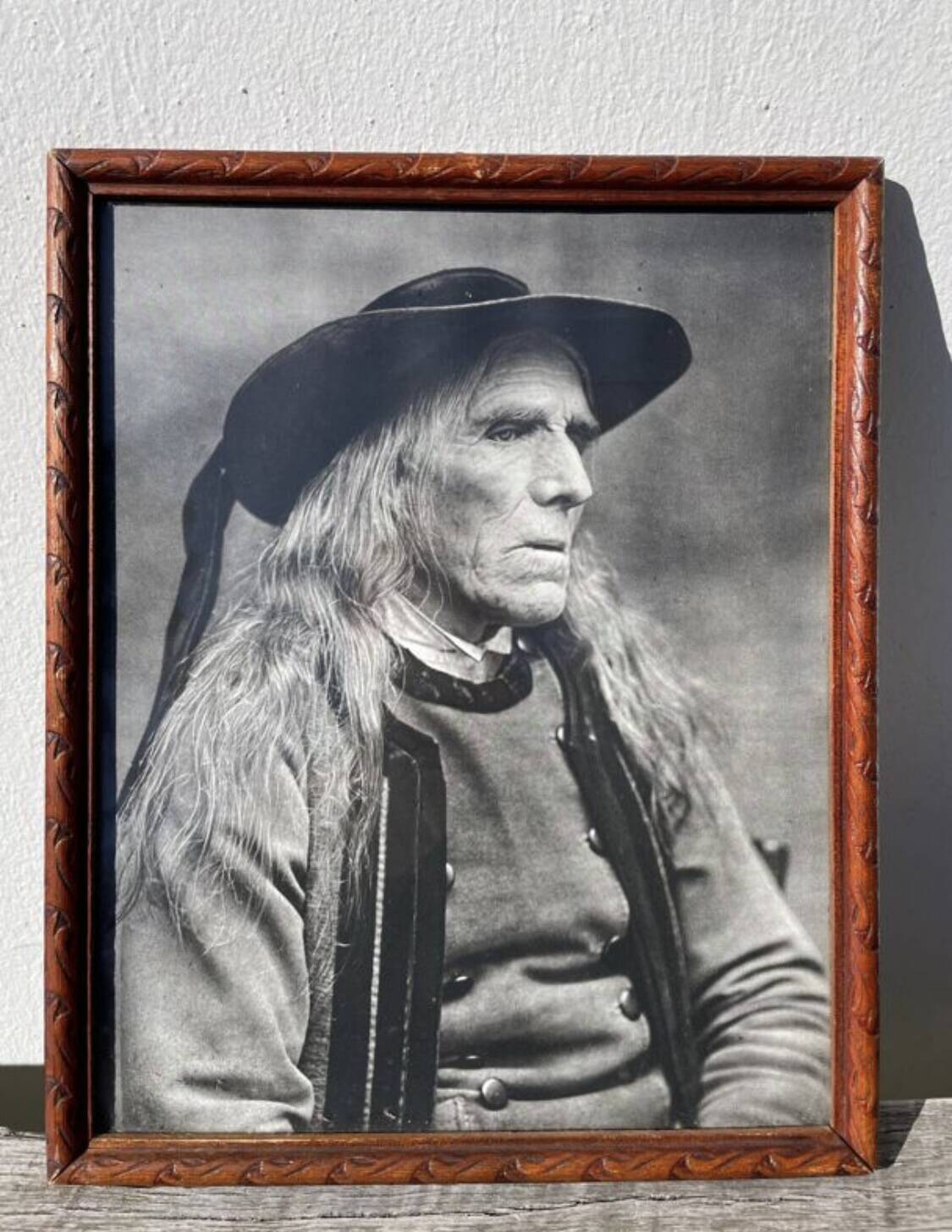 Portrait print of a man