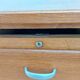 solid wood desk, 1970s
