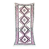 Petit Tapis Beni Ouarain vintage