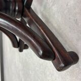 Curved wooden piano chair by Thonet