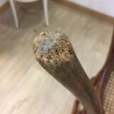 4 old wooden bistro chairs