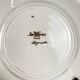 Lot de 8 assiettes plates "Agreste" Sarreguemines, XXe s.