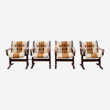 Siesta armchairs by Ingmar Relling for Westnofa, 70