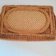 Old flat basket