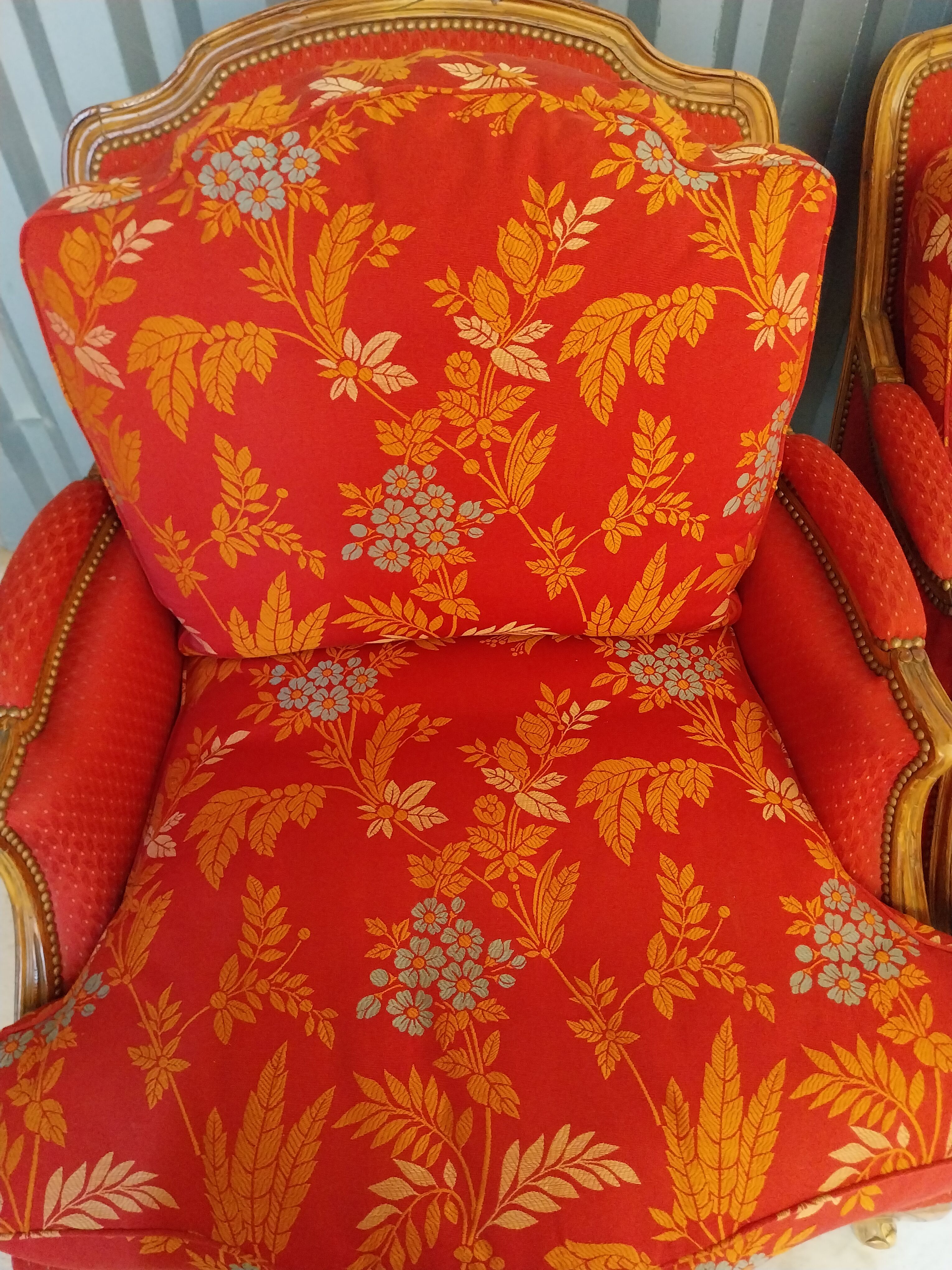 Bergères armchairs