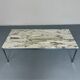 Florence Knoll 70s vintage metal marble coffee table