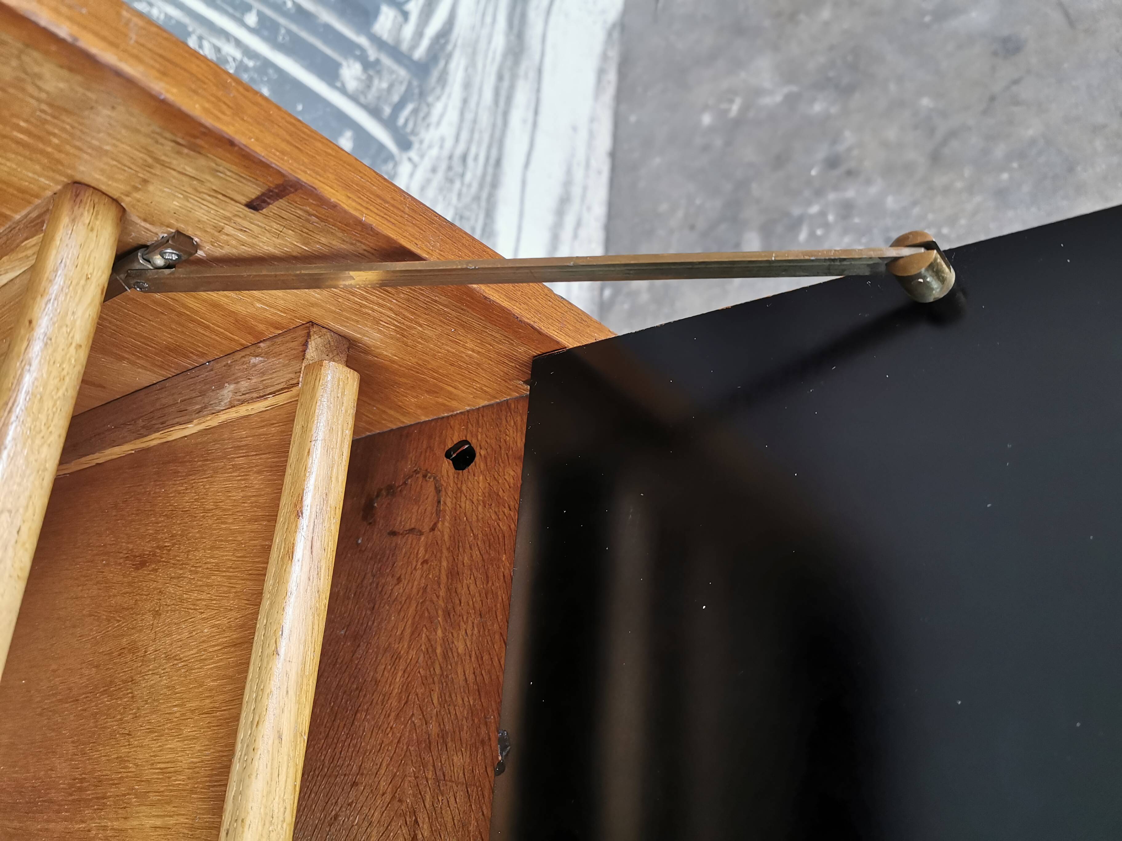 Vintage flap secretary 1960