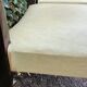 6 Scandinavian chairs with pale yellow skai seats