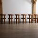 Ensemble de 6 chaises de salle à manger par Luigi Vaghi pour Former, Italie, années 1960.