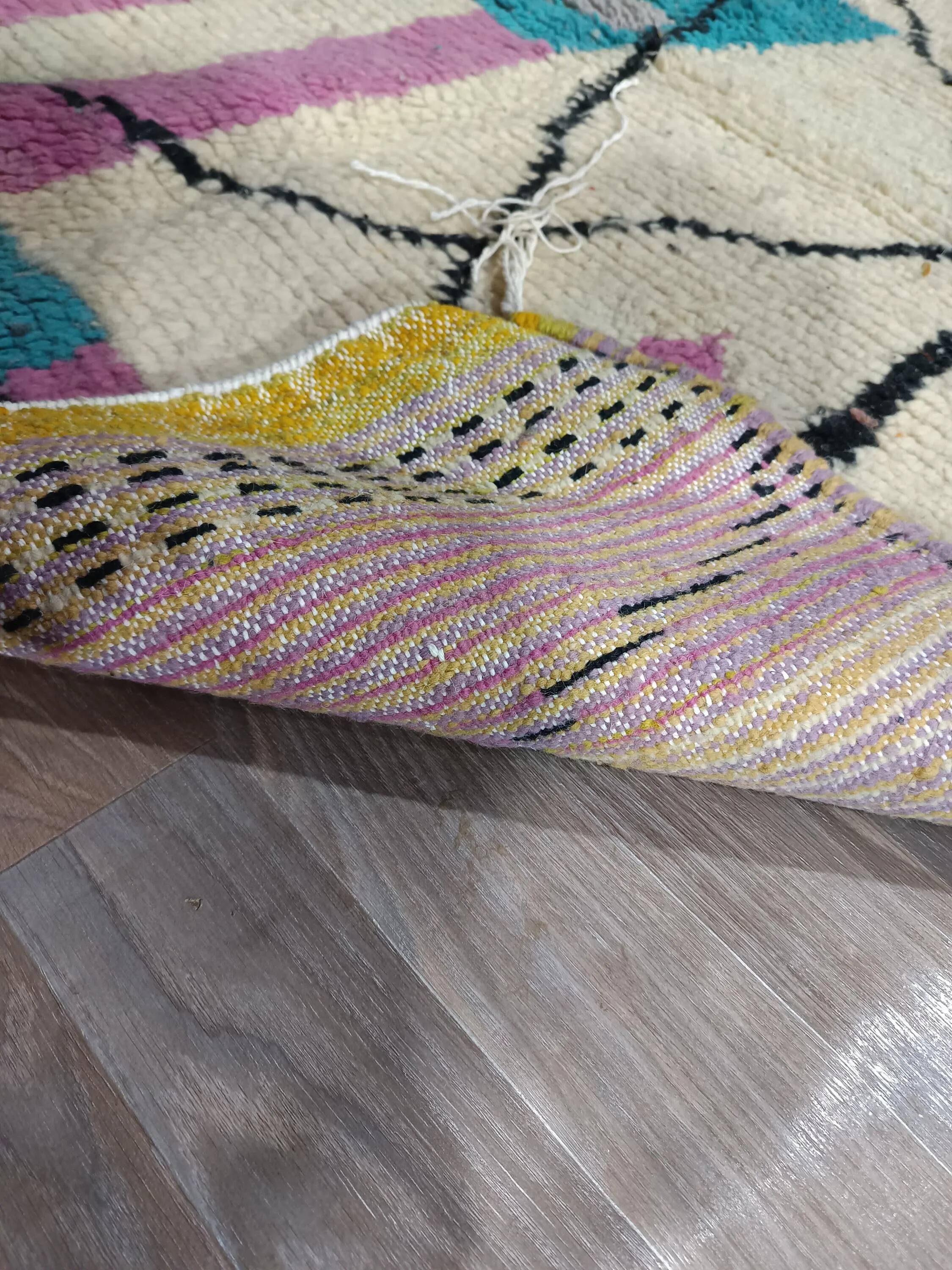 Moroccan handmade rug 3 x 2 m