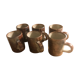 Set de 6 tasses à café en grès
