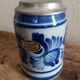 CHOP A GERMAN BEER IN GREEK "KERAMIK HEUKÄUFER" VINTAGE