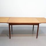 Deense eettafel teak uitschuifbaar