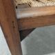 Fauteuil bois et corde
