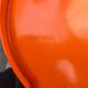 Ensemble 3 tables gigognes orange de Kartell