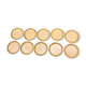 Lot 10 plates flat vintage sandstone workshop art Sarreguemines