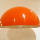 Hanging in Orange lacquered metal 1970 '