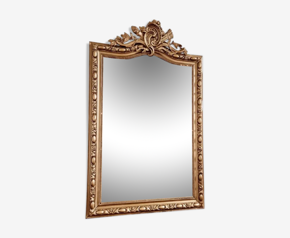 Miroir ancien Napoléon III 83x132cm