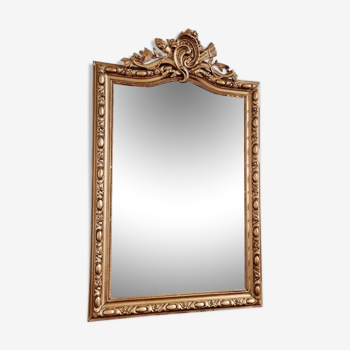 Old mirror Napoleon III 83x132cm