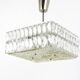 Bakalowits Vienna Faceted Crystal Chandelier Mid-Century, Austria, 1960s
