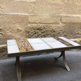 Table basse céramique par Jean Gregorieff
